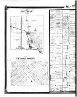 Oak Creek Township, Franklin Village - Left, Milwaukee County 1876